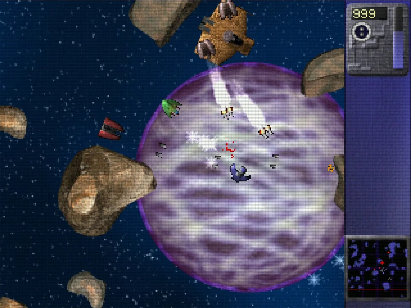 Изображение игры: CROSSFIRE II (Retro Amiga Shooter)