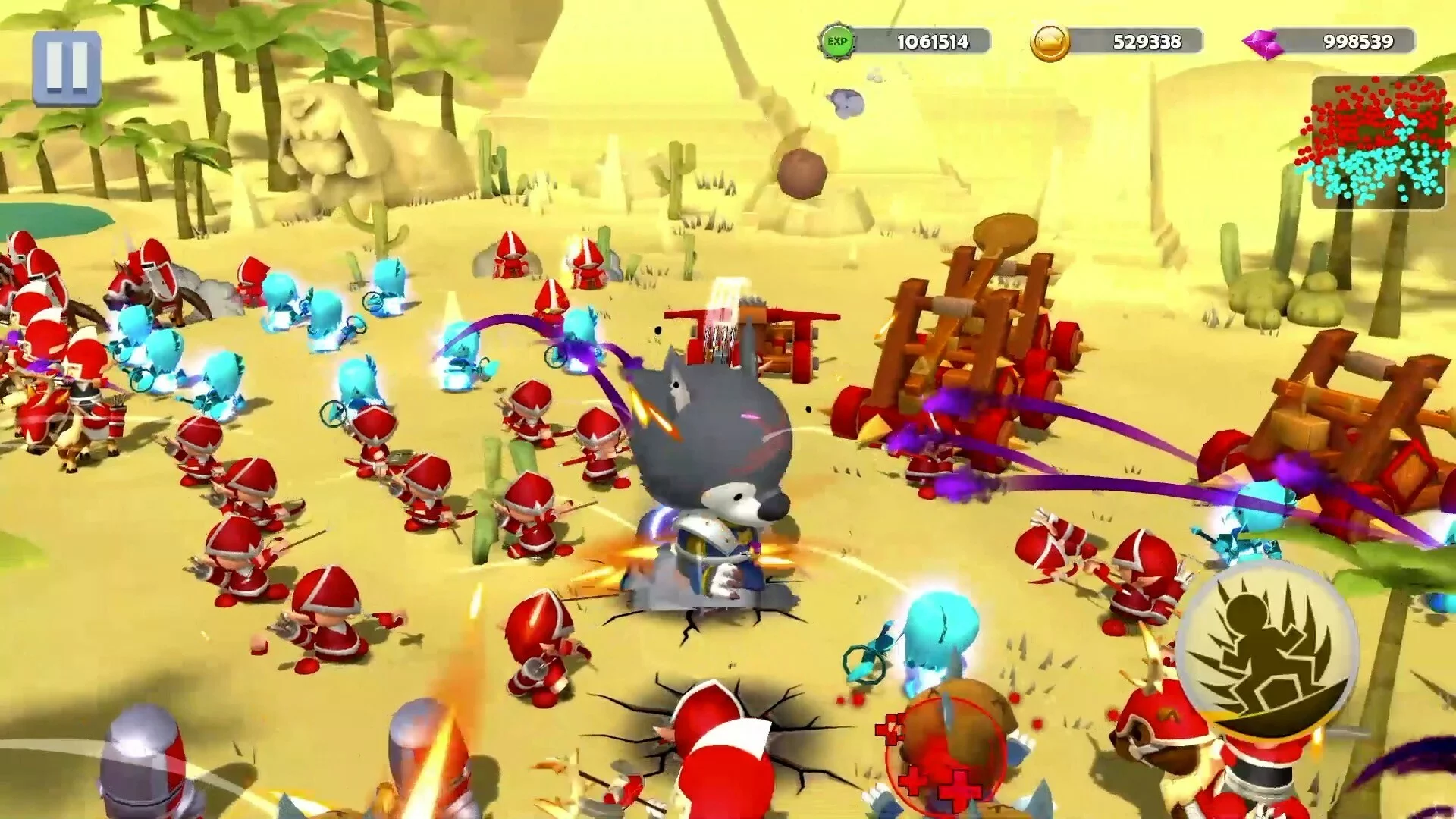 Изображение игры: Mini Warriors: Brawler Army