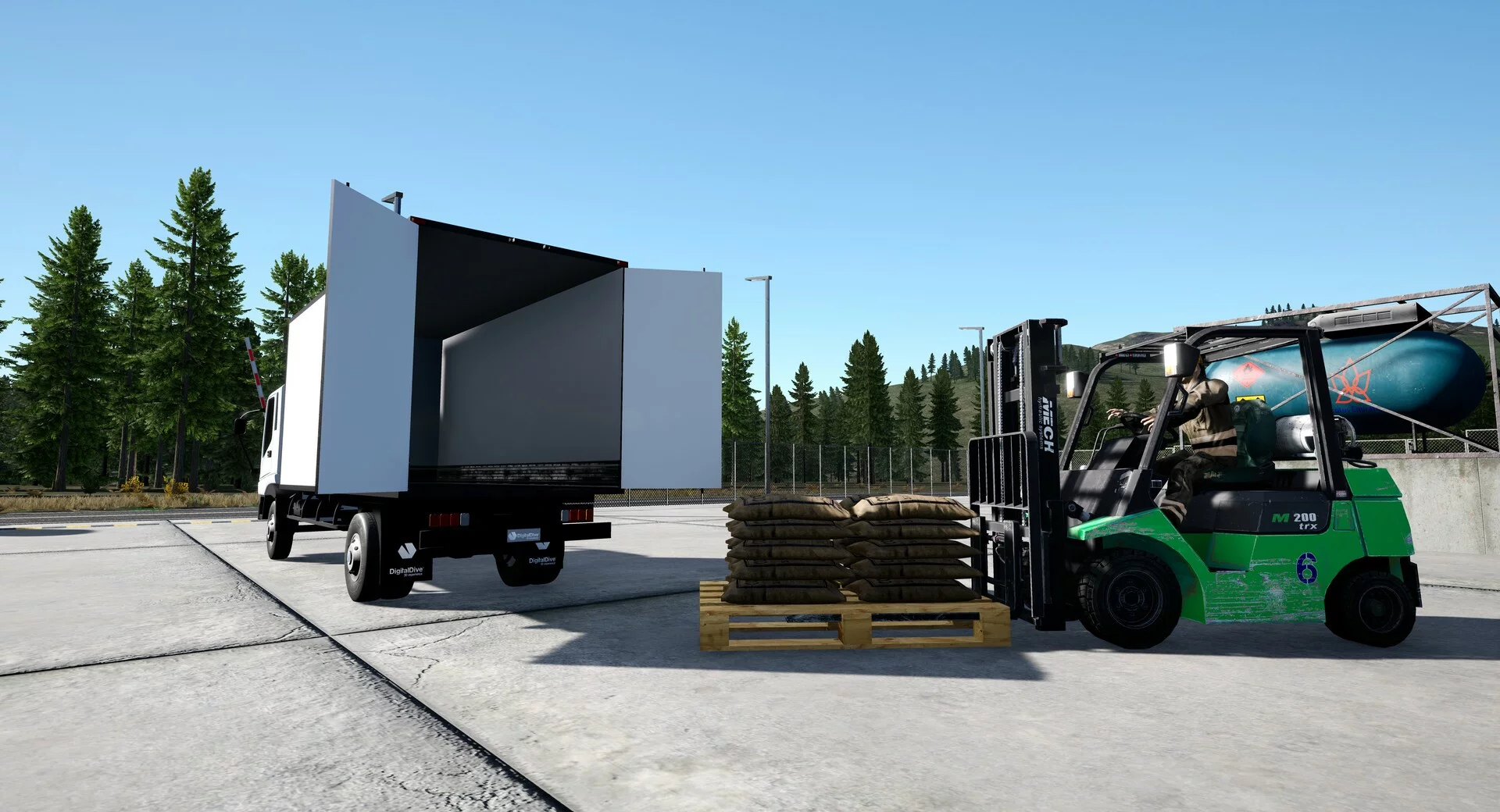 Изображение игры: Warehouse Simulator