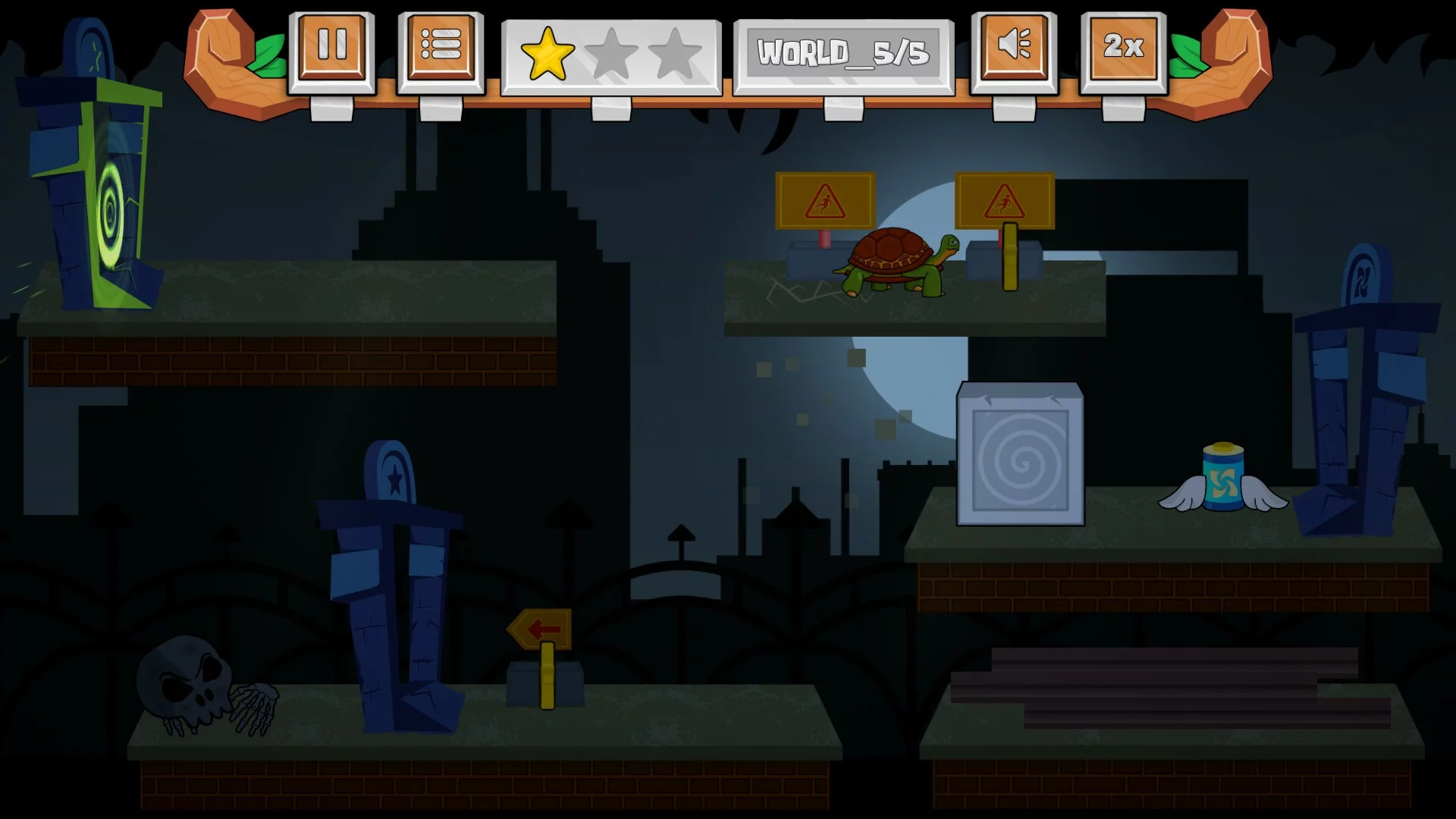Изображение игры: Turtle vs. Portal