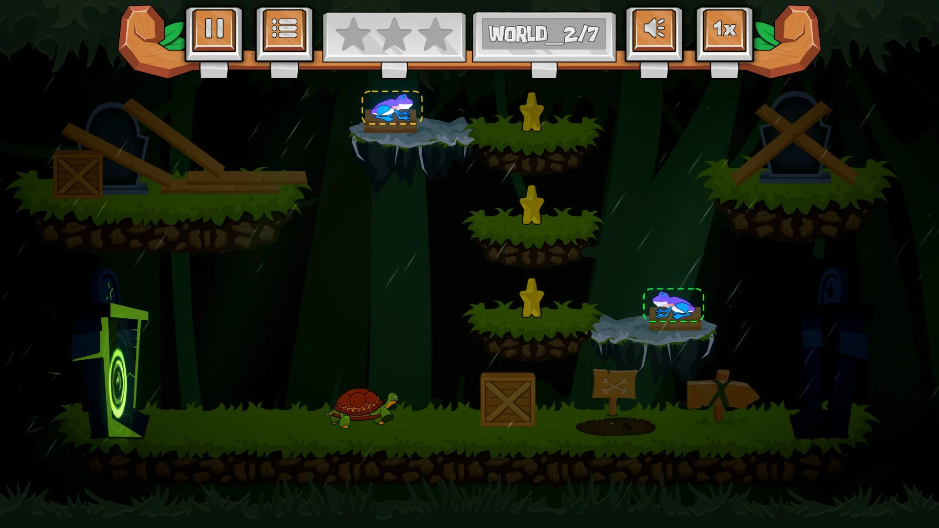 Изображение игры: Turtle vs. Portal
