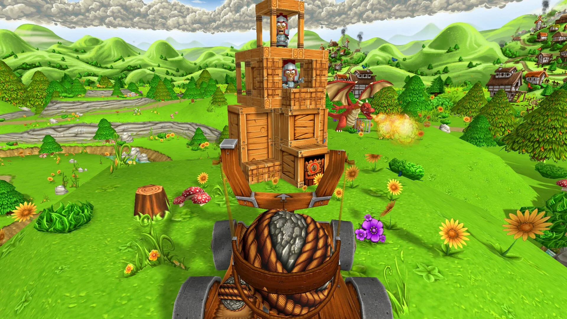 Изображение игры: Catapult King