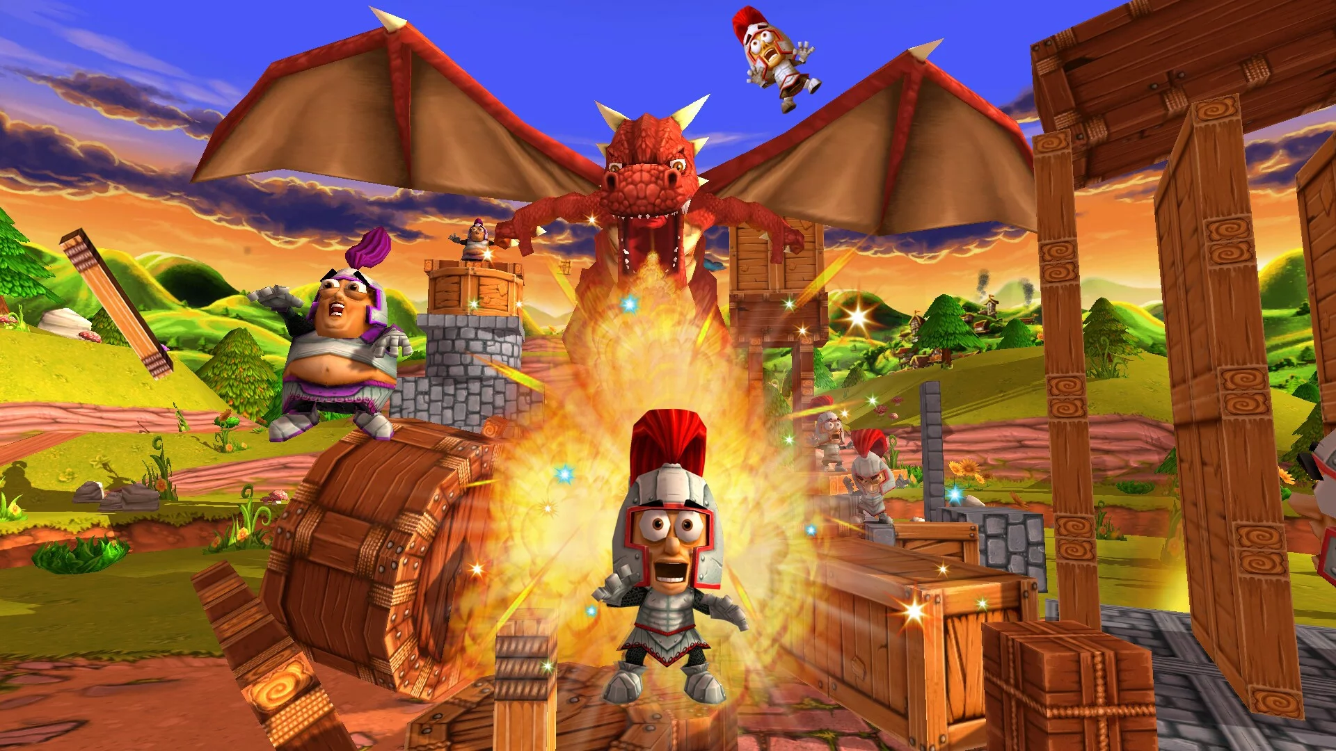 Изображение игры: Catapult King