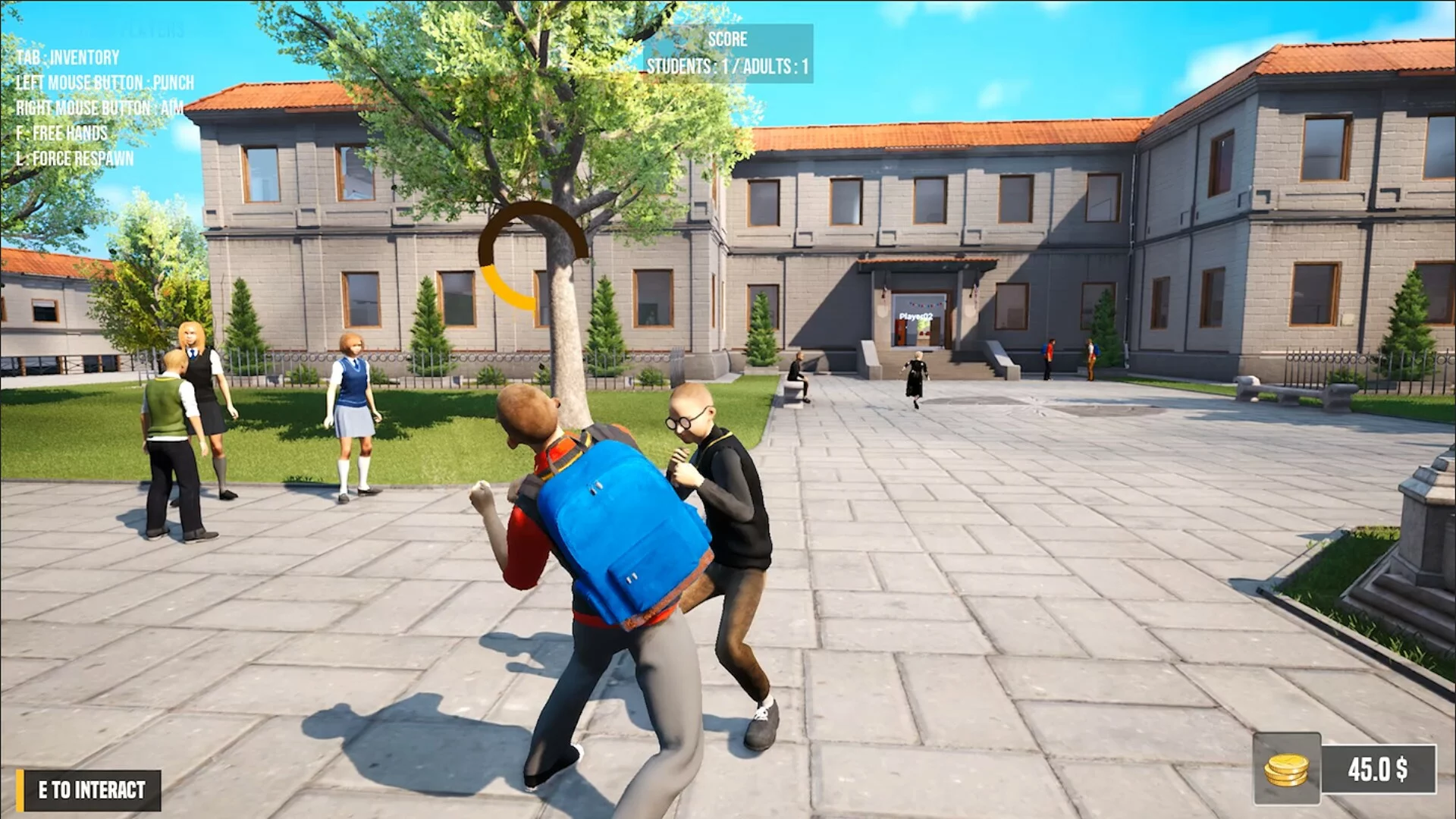 Изображение игры: Bad Guys at School