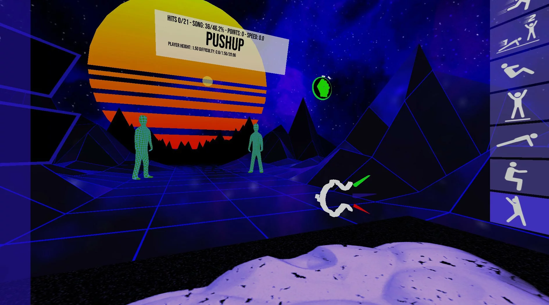 Изображение игры: VRWorkout
