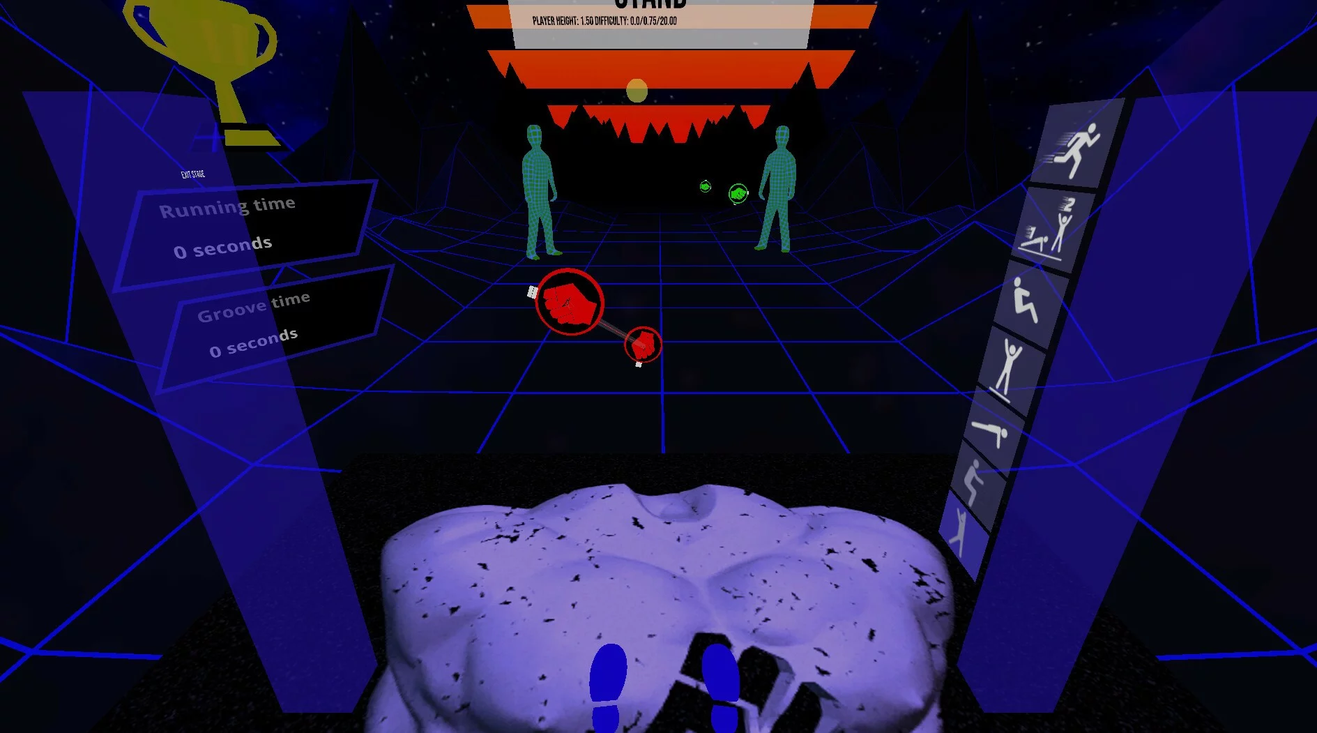 Изображение игры: VRWorkout