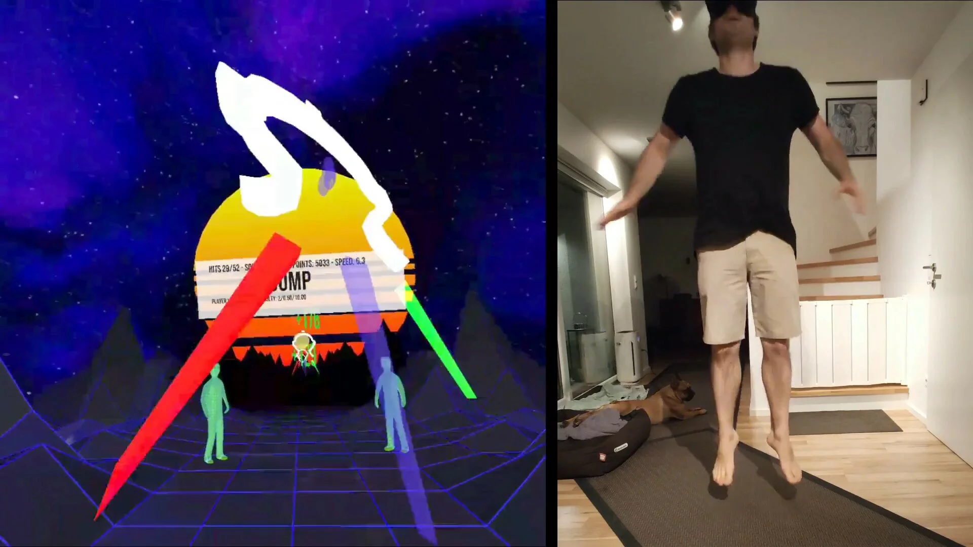 Изображение игры: VRWorkout