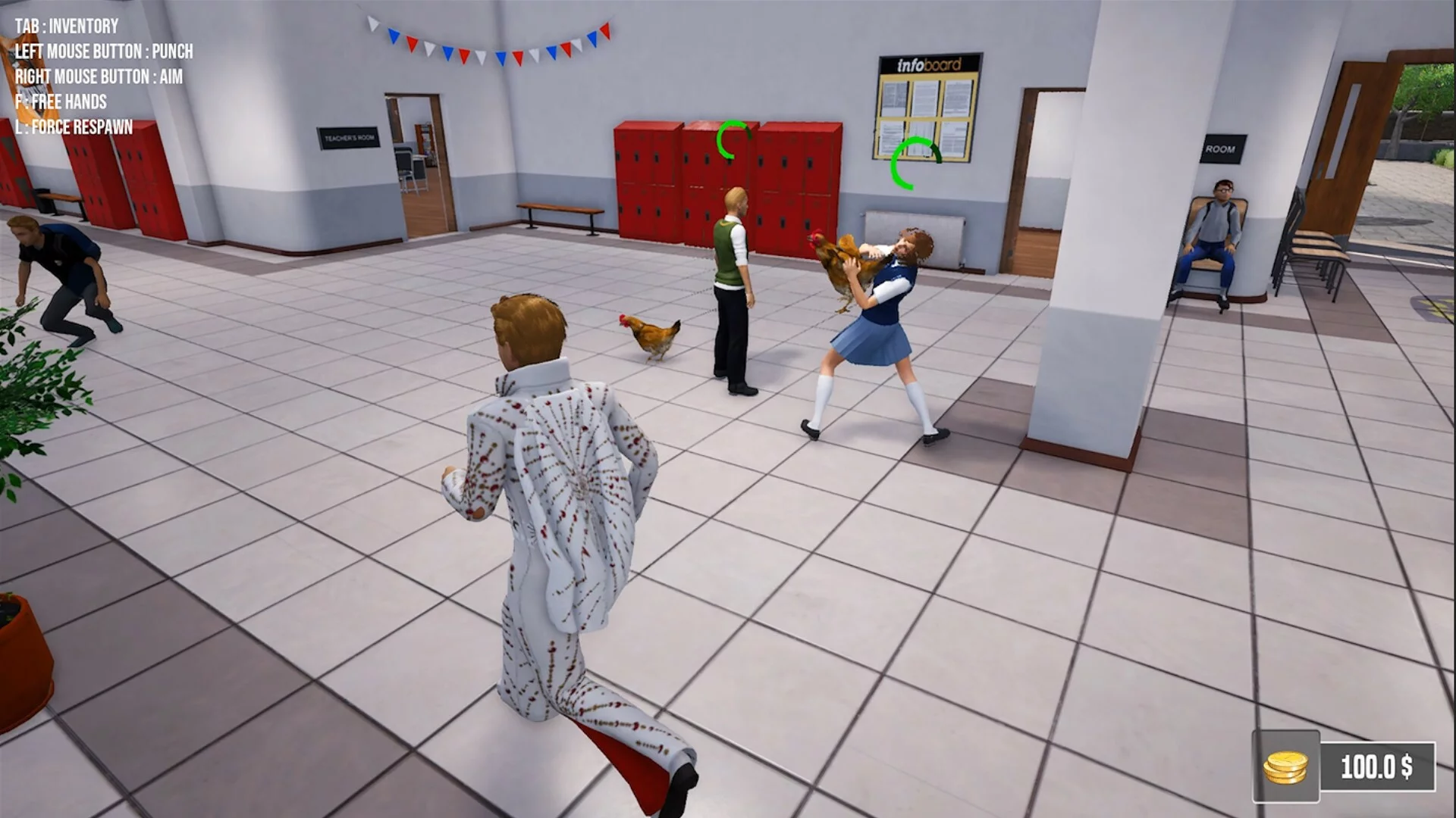 Изображение игры: Bad Guys at School