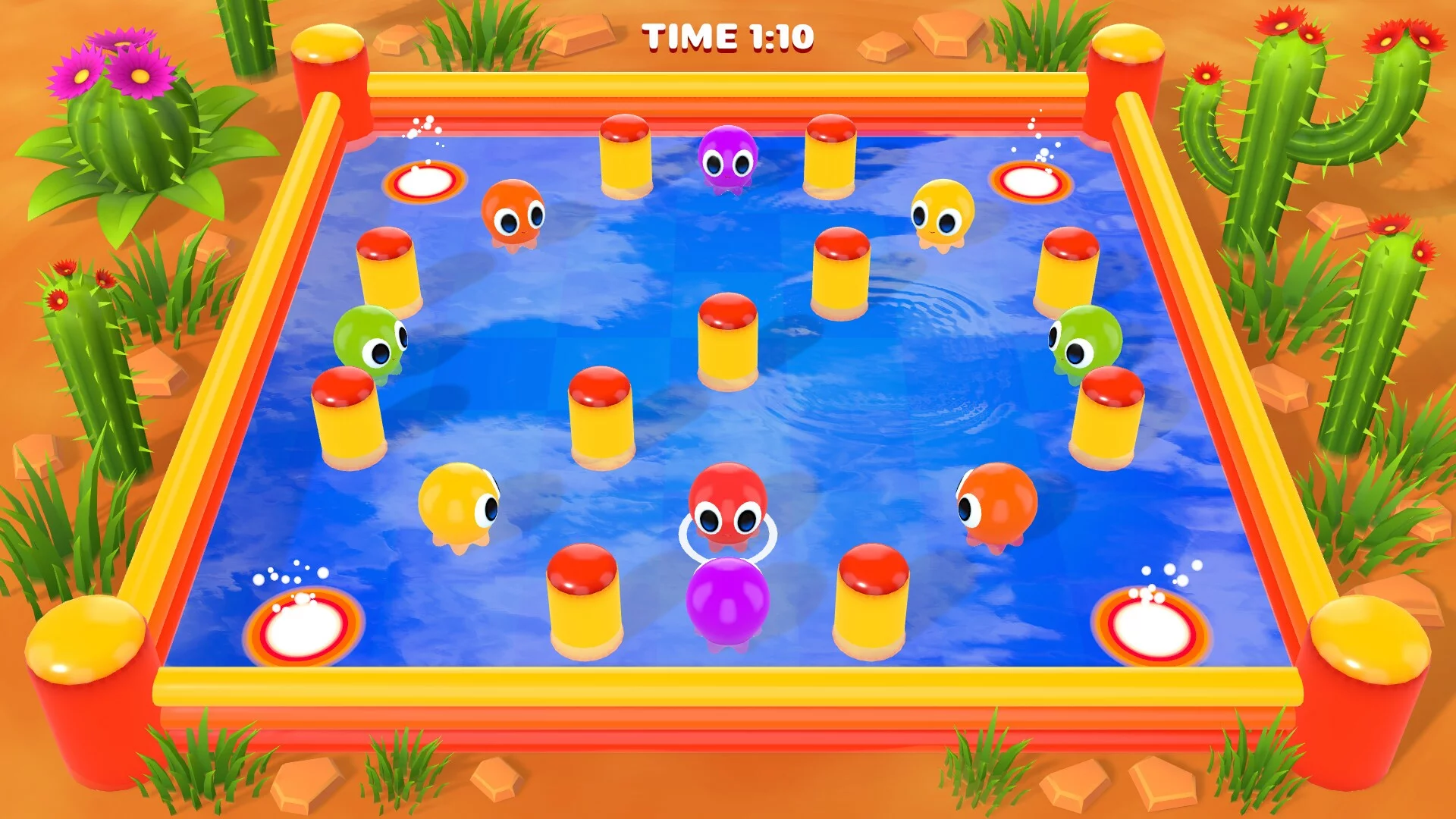Изображение игры: Sushi Slammers