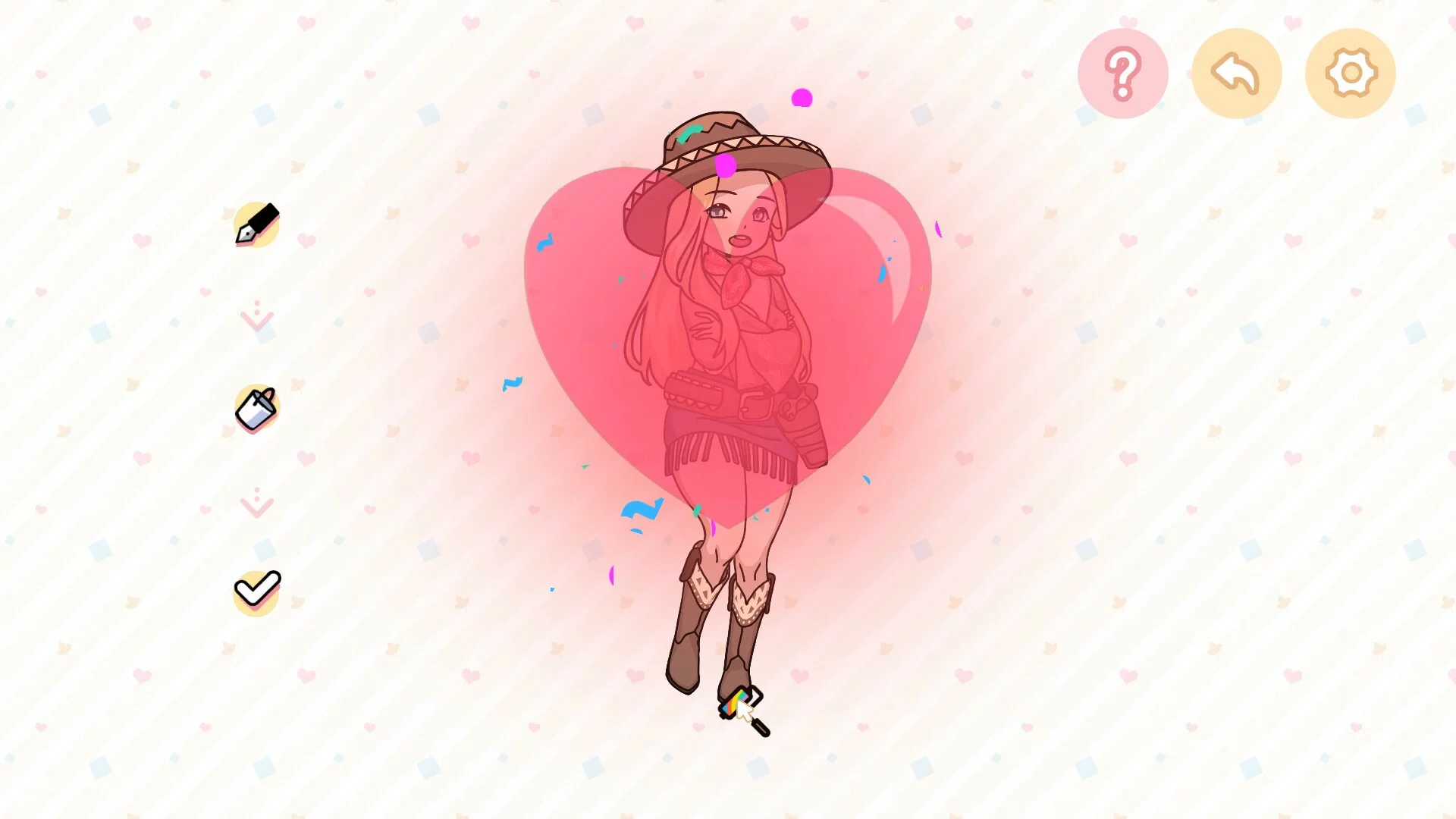 Изображение игры: Paint Girl