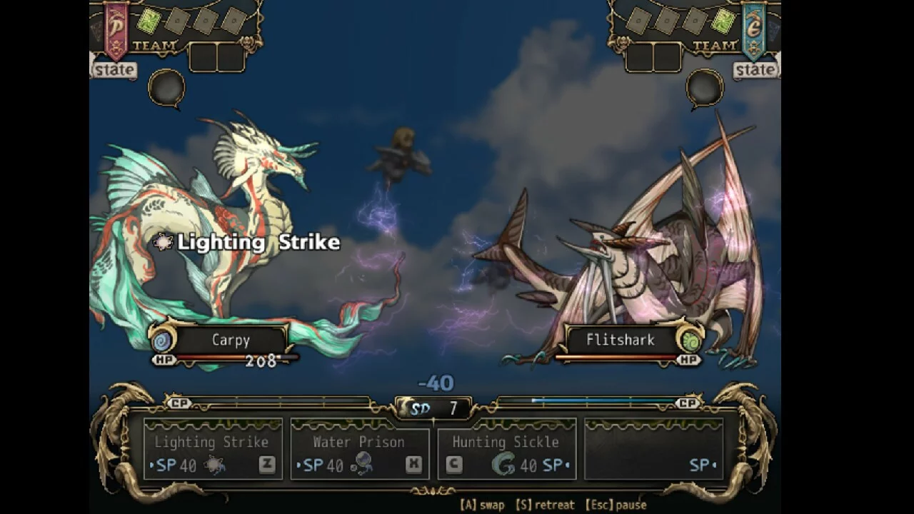 Изображение игры: Dragon Spirits: Prologue