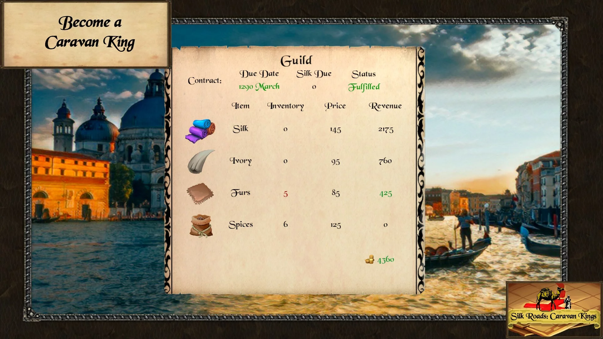 Изображение игры: Silk Roads: Caravan Kings