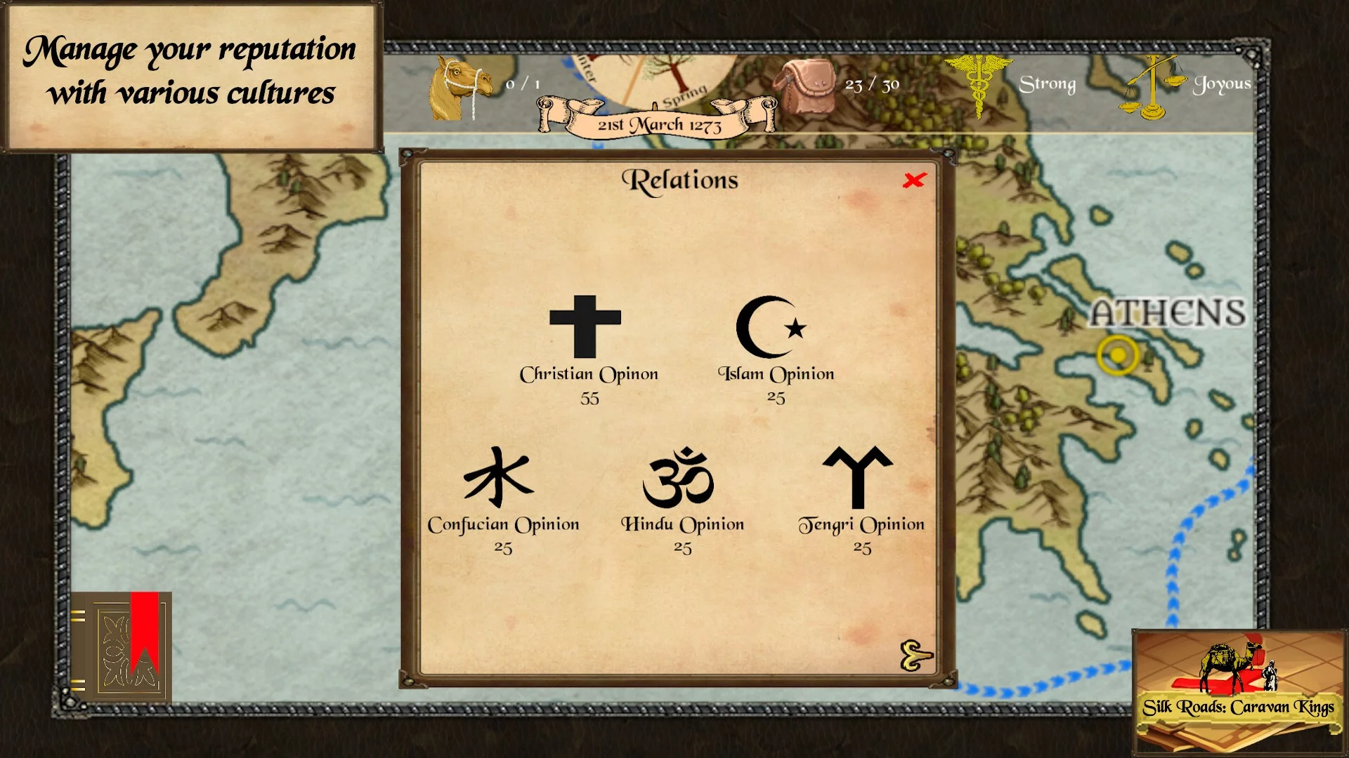 Изображение игры: Silk Roads: Caravan Kings