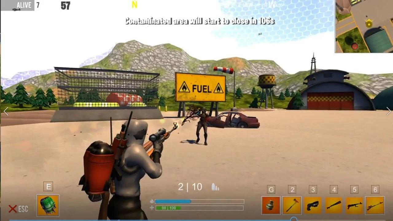 Изображение игры: Survive.com