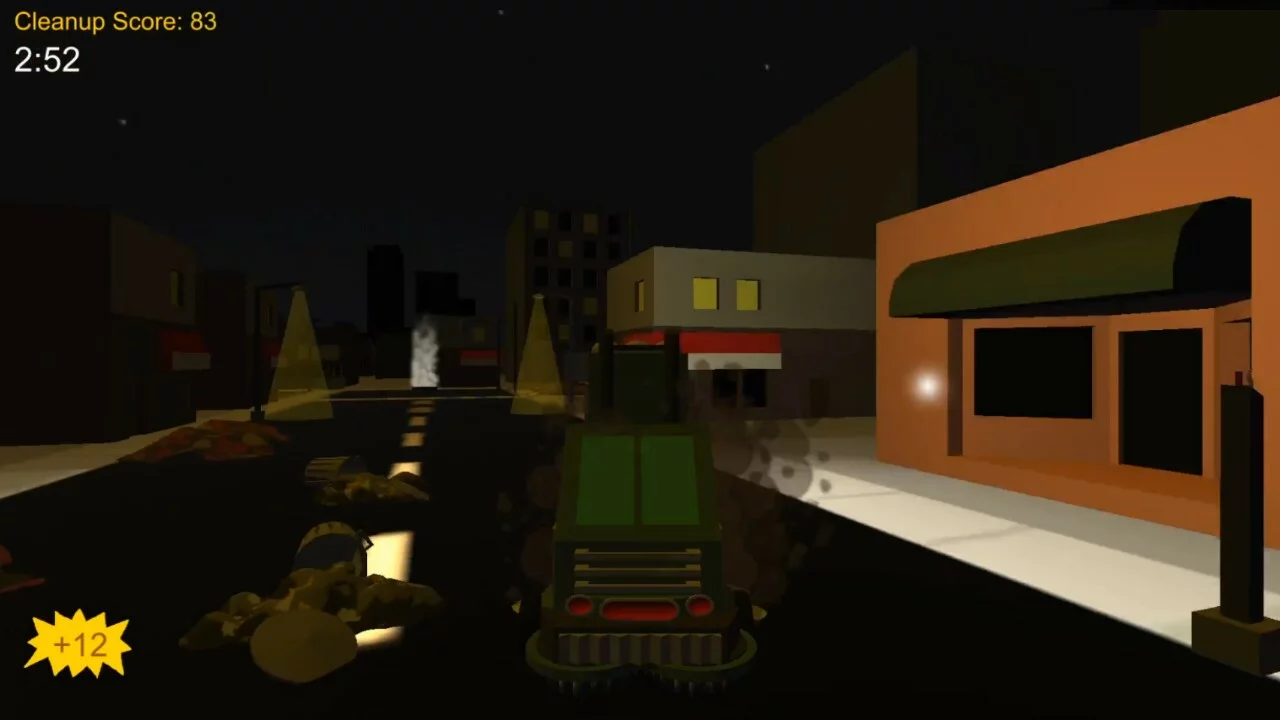 Изображение игры: Street Sweeper