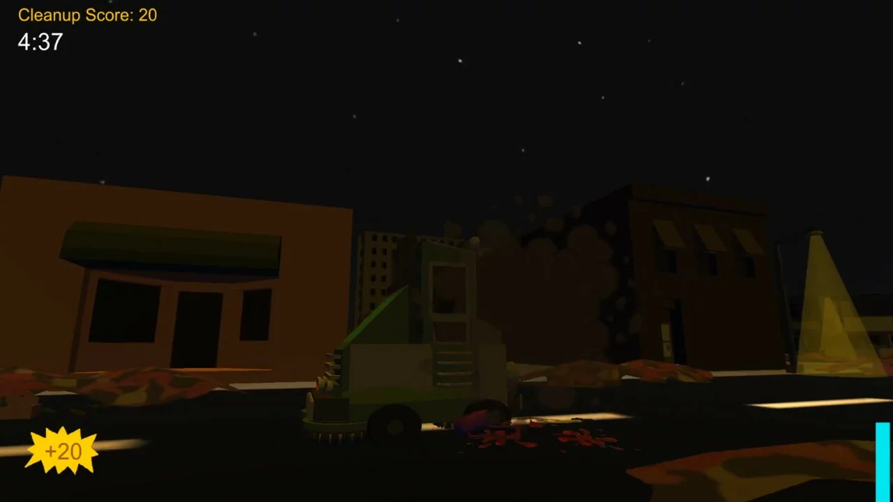 Изображение игры: Street Sweeper