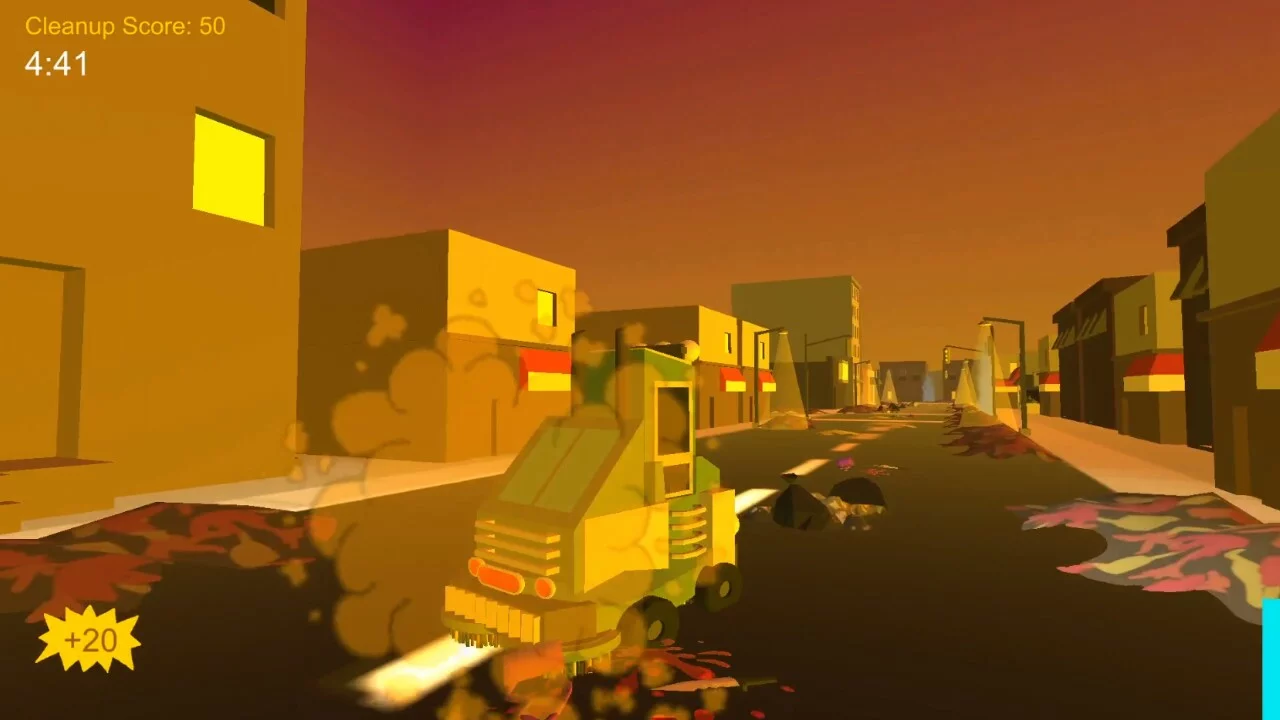 Изображение игры: Street Sweeper