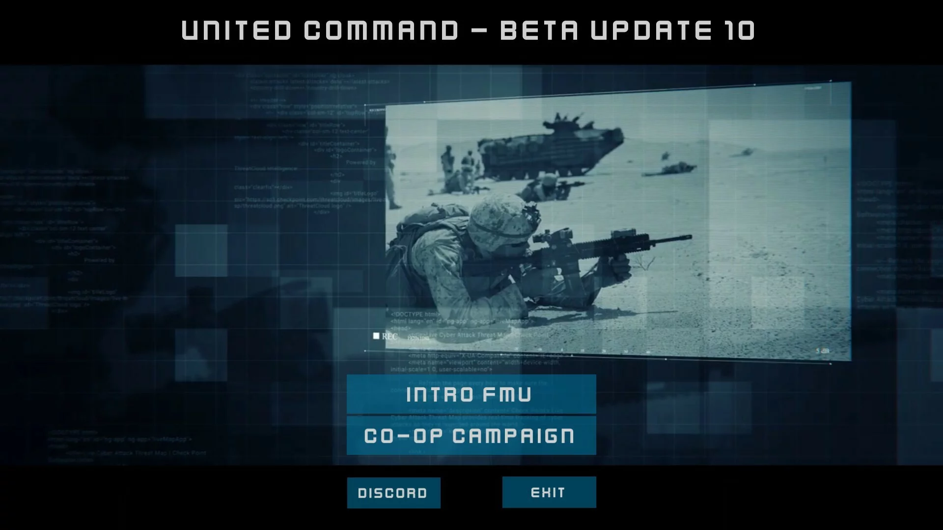 Изображение игры: UNITED COMMAND