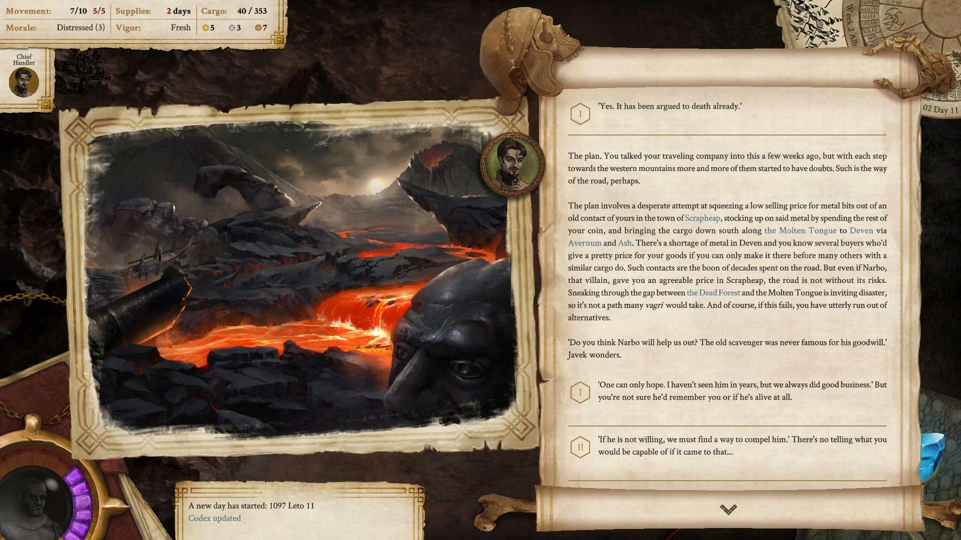 Изображение игры: Vagrus - The Riven Realms: Prologue
