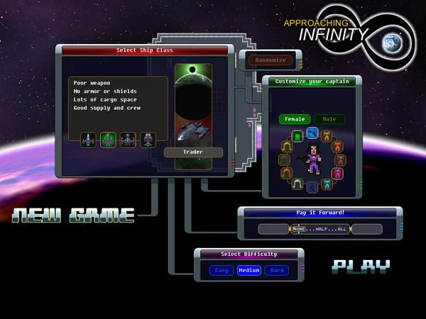 Изображение игры: Approaching Infinity
