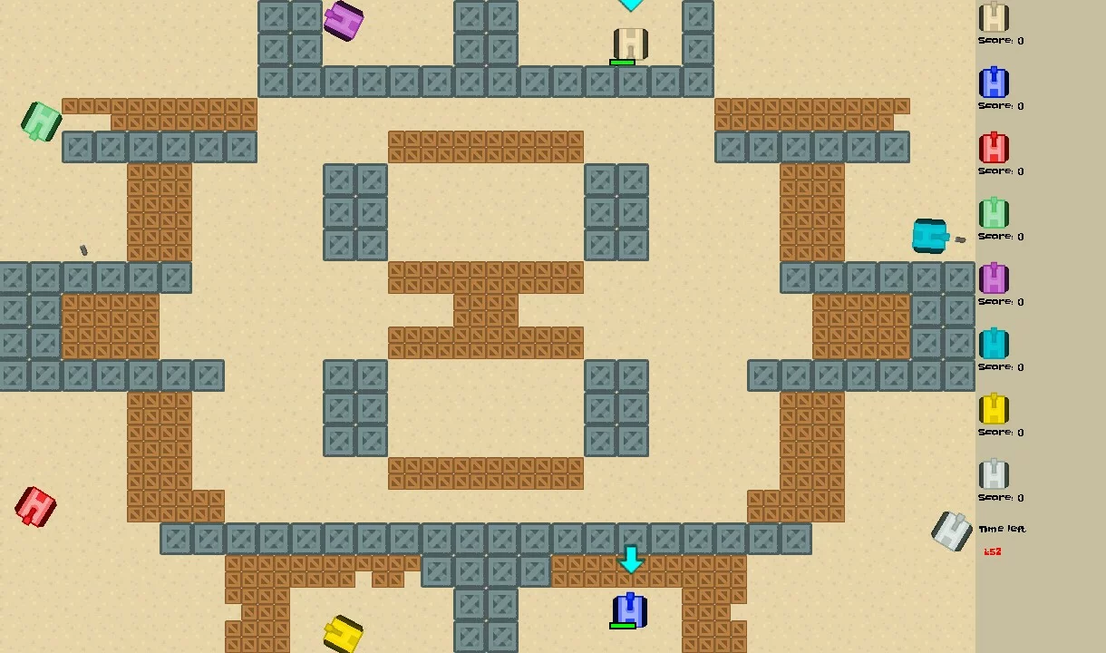 Изображение игры: SuperTanks
