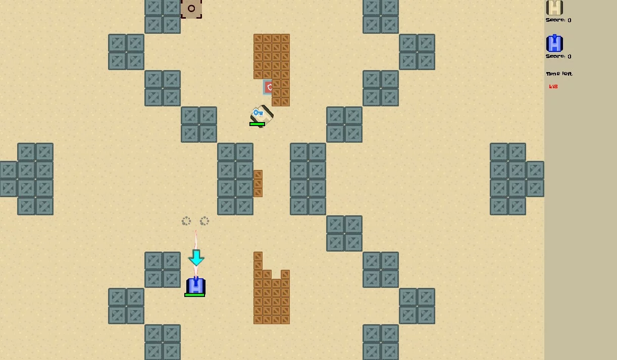 Изображение игры: SuperTanks