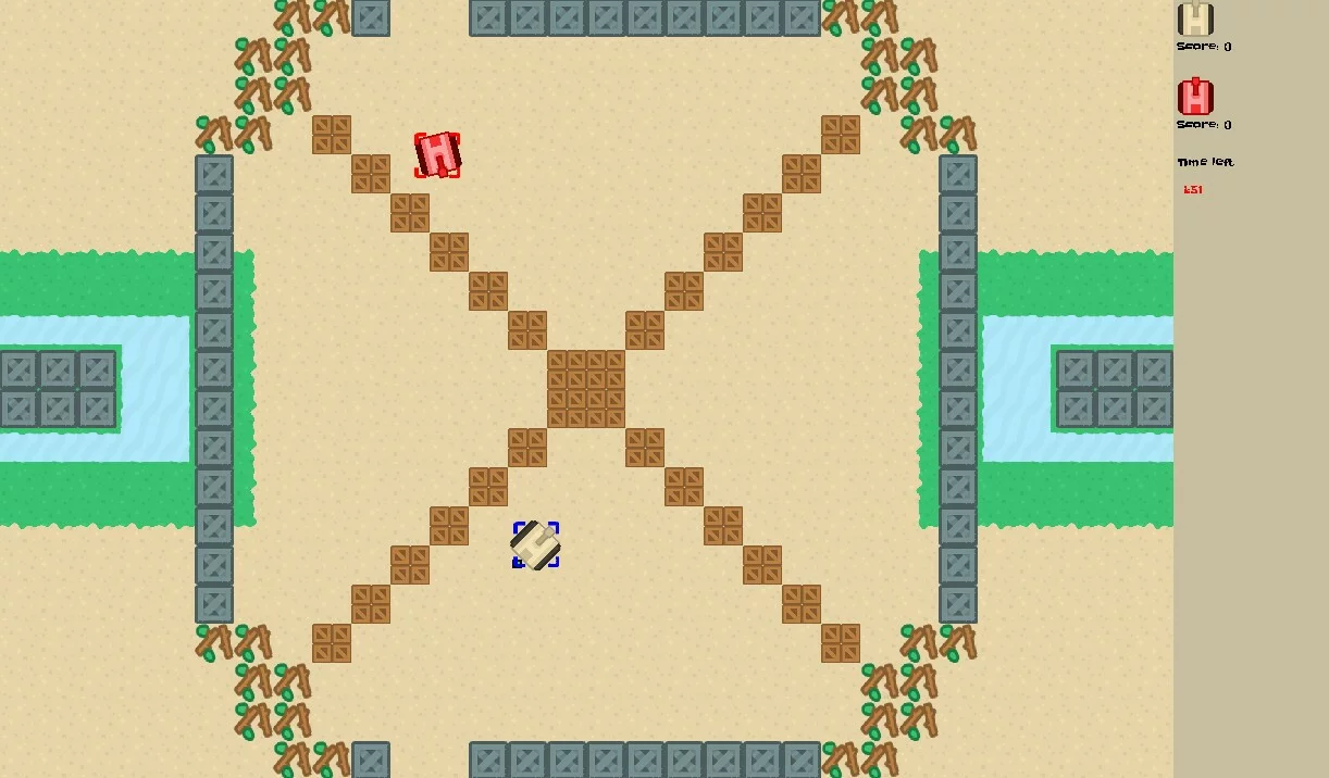 Изображение игры: SuperTanks