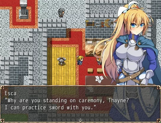 Изображение игры: LONGING RING OF ESCA