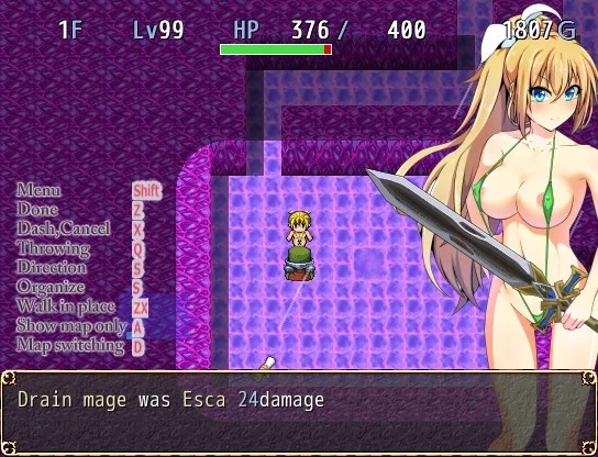 Изображение игры: LONGING RING OF ESCA