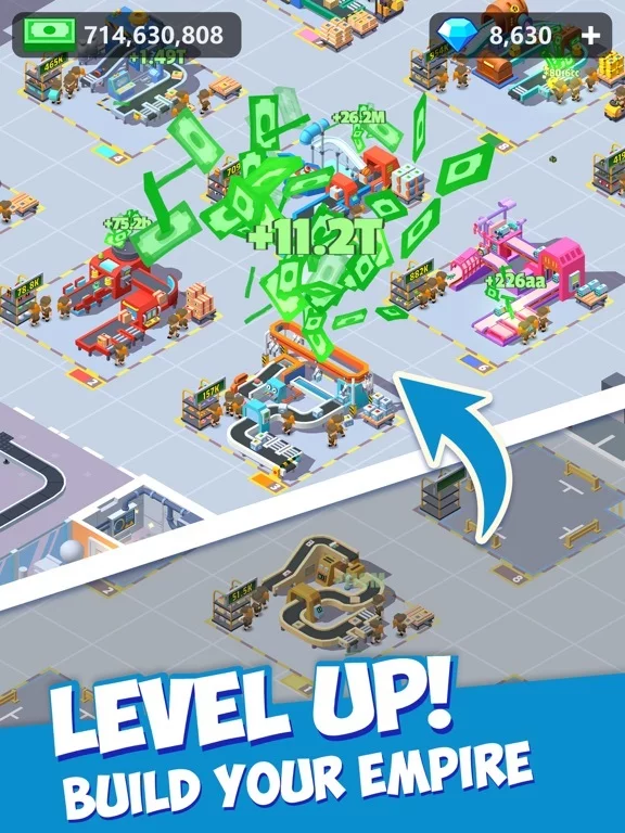 Изображение игры: Idle Courier Tycoon
