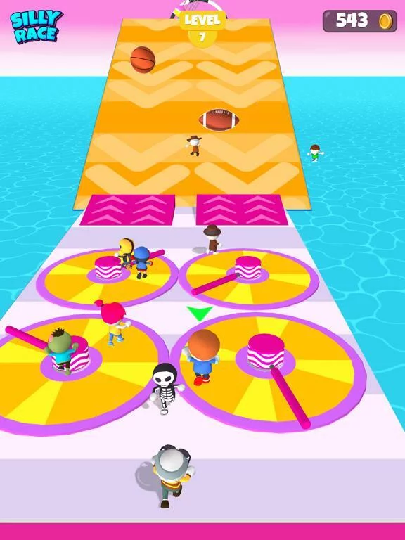 Изображение игры: Silly Race