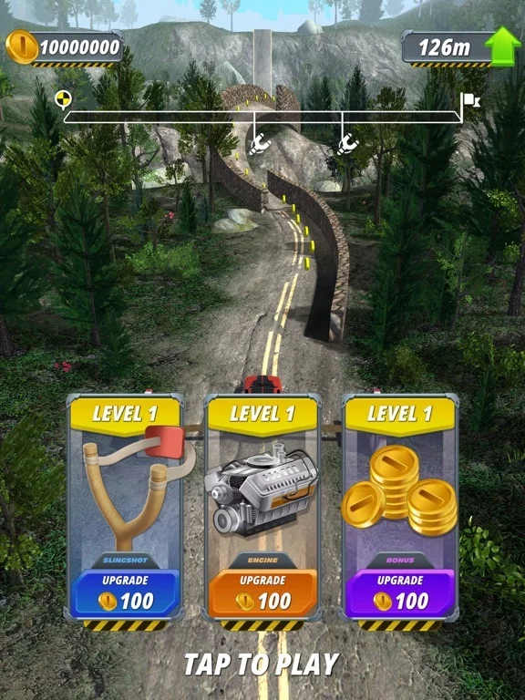 Изображение игры: Slingshot Stunt Driver