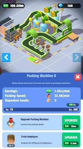 Изображение игры: Idle Courier Tycoon - 3D Business Manager