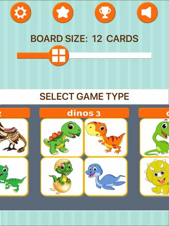 Изображение игры: Dinosaur Memory Games for Kids
