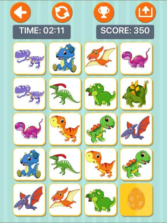 Изображение игры: Dinosaur Memory Games for Kids