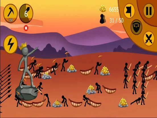 Изображение игры: Stick War: Stickman Legacy