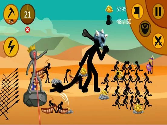 Изображение игры: Stick War: Stickman Legacy