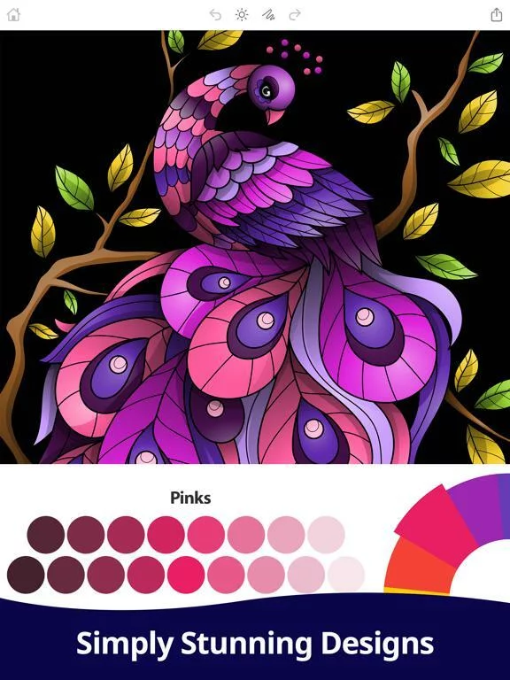 Изображение игры: Coloristic Art