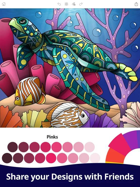Изображение игры: Coloristic Art