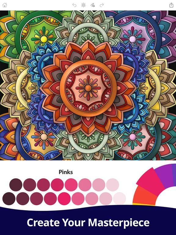 Изображение игры: Coloristic Art