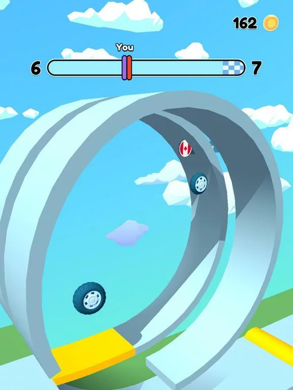 Изображение игры: Wheel Race