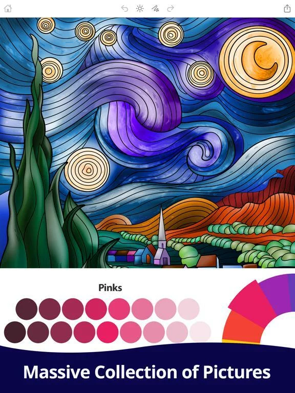 Изображение игры: Coloristic Art
