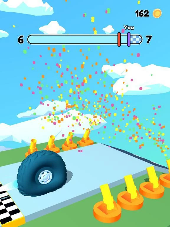 Изображение игры: Wheel Race