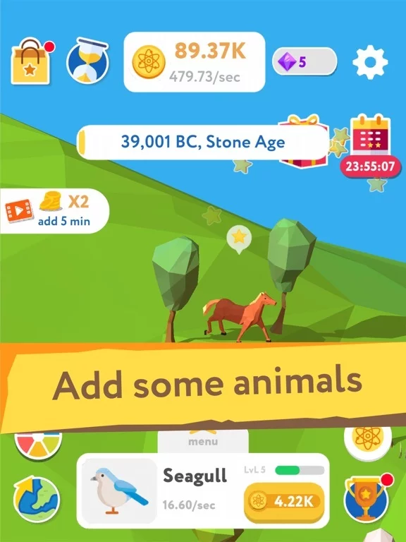 Изображение игры: Evolution Idle