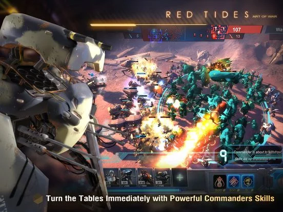 Изображение игры: Art of War: Red Tides (Hero Games)