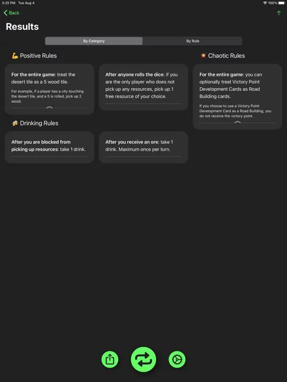 Изображение игры: SettleUp Rule Generator