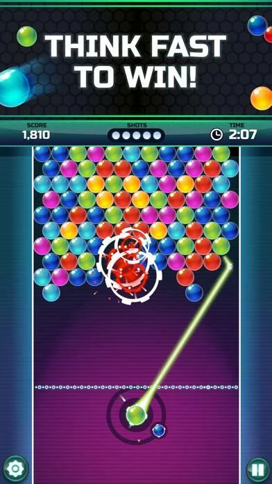 Изображение игры: Bubble Shooter League