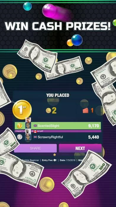 Изображение игры: Bubble Shooter League