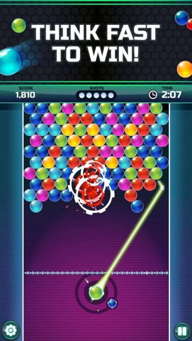 Изображение игры: Bubble Shooter League