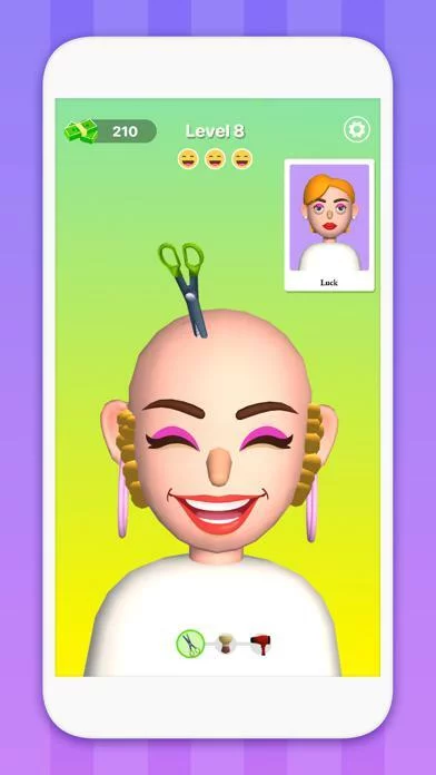 Изображение игры: Haircut 3D!